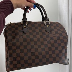 Louis Vuitton Damier Ebene Canvas Bag -2018